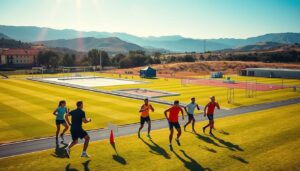 Sportreisen Trainingslager Fussball Leichtathletik in Portugal