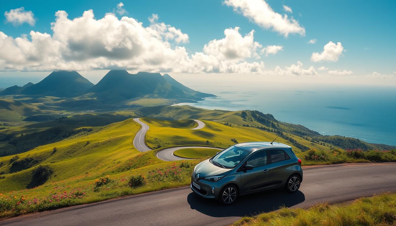 Azoren Mietwagen Route