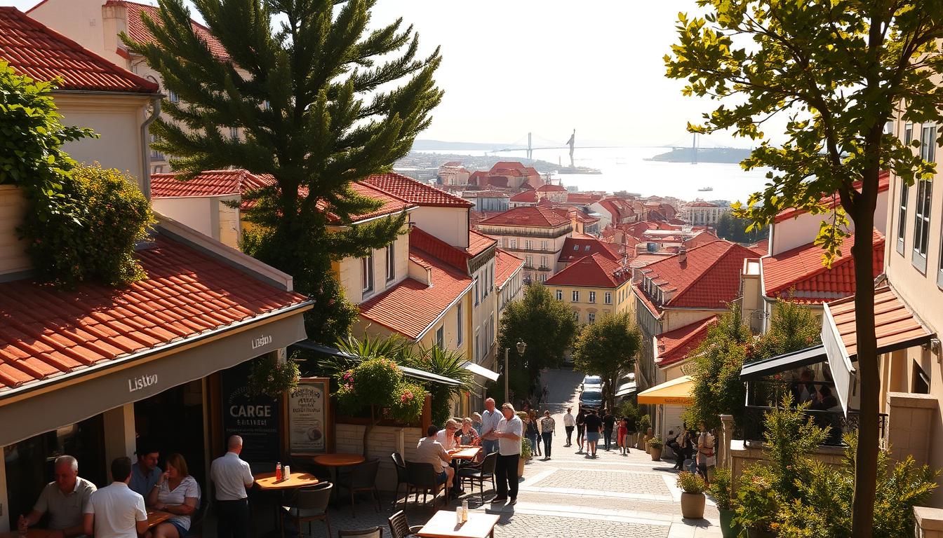 Lissabon Wetter April