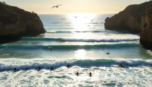 Ein Paradies für Surfer und Bodyboarder Praia da Arrifana