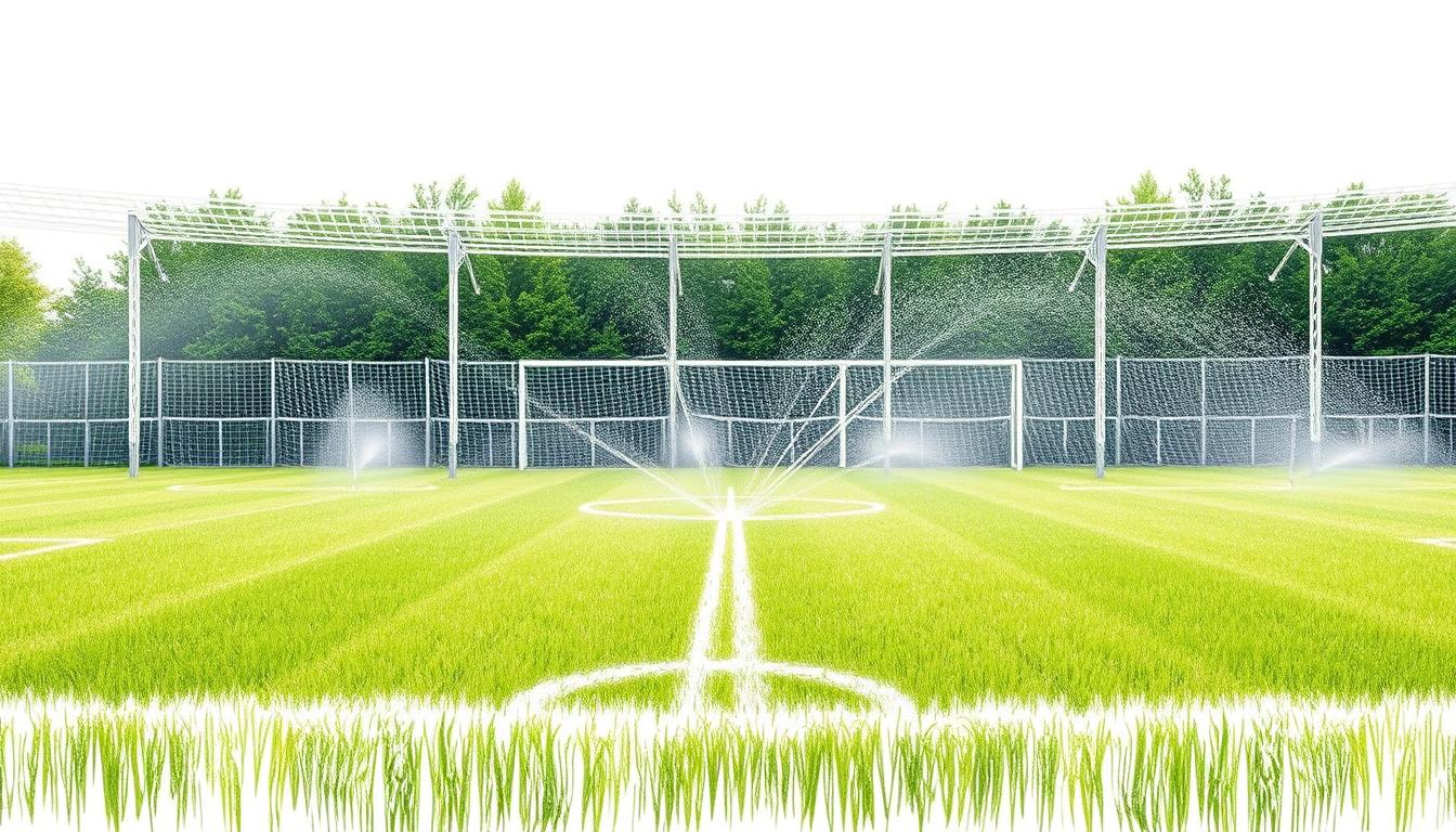 Rasenbewässerung Sportplatz