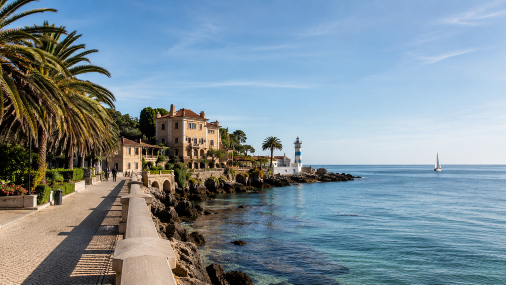 Portugal Nebensaison – Eine einsame Gasse in Lissabon mit Azulejos, ideal für Erkundungen in der Portugal Nebensaison